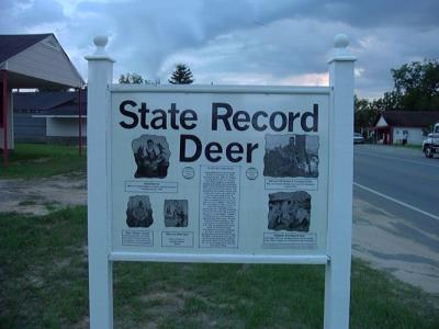 State Record Deer - Marker 5b