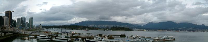 Coal Harbour in Winter