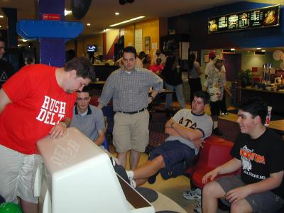Delt Alumni Bowling - April, 2002