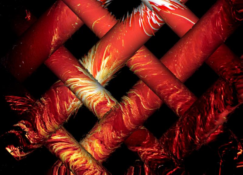 Fireworks 2 (Photoshop with Redfield Filter )