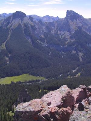 Across West Fork, looking east