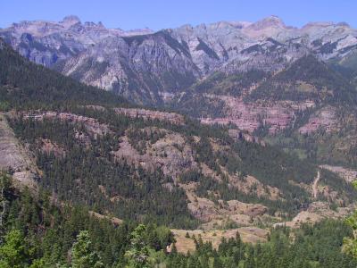View from crystal mine