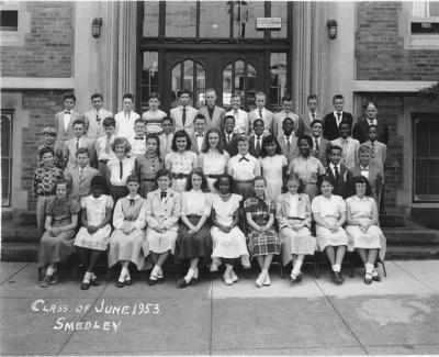 Smedley Grade School, Philadelphia, Pa, Class June (1953)