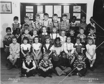 Smedley Grade School, Philadelphia, Pa, Kindergarten AM (1952)