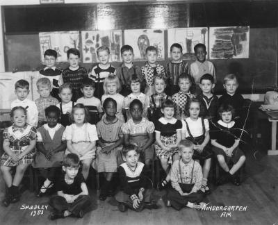 Smedley Grade School, Philadelphia, Pa, Kindergarten AM (1953)