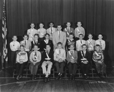 Smedley Grade School, Philadelphia, Pa, Safety Patrol (1957)