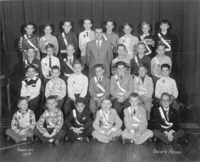 Smedley Grade School, Philadelphia, Pa, Safety Patrol (1958)
