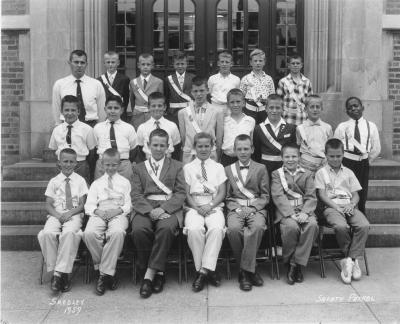 Smedley Grade School, Philadelphia, Pa, Safety Potrol (1959)