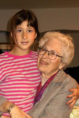 Anna and Grandmother Judy