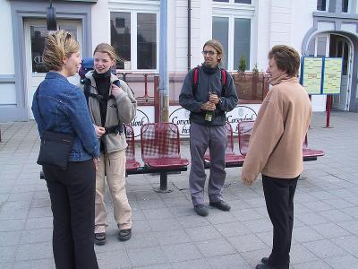 Turnhout - Nico en Inge (links Marian, rechts Alda, mama van Nico)
