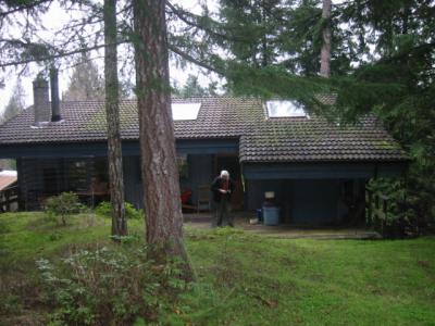 The main house
