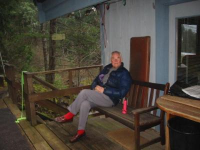 Gordon at the main house