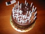 Javiers birthday cake