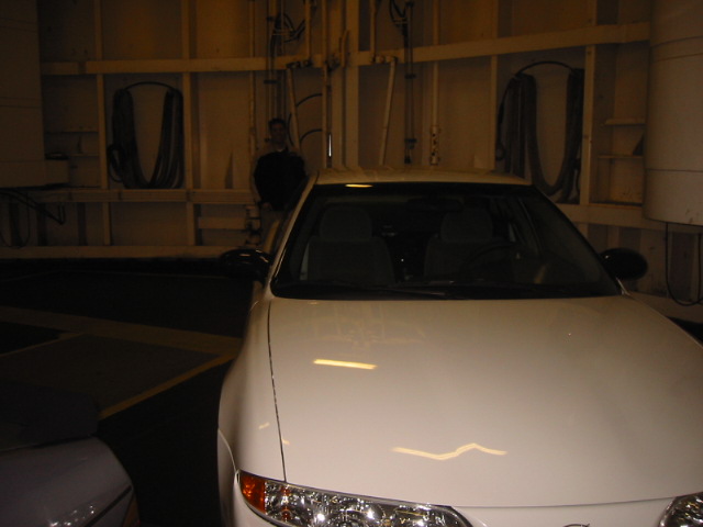 The last car to fit on The Spirit of BC to Tsawwassen!