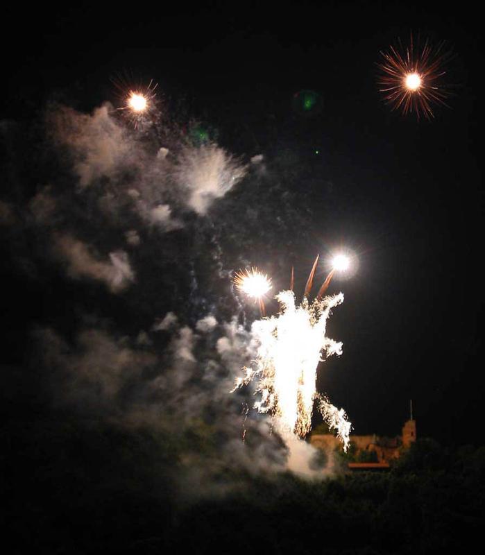 Schloss Nanstein Fireworks