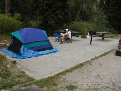 Campsite at Pleasent Vally cg 9-07-02.JPG