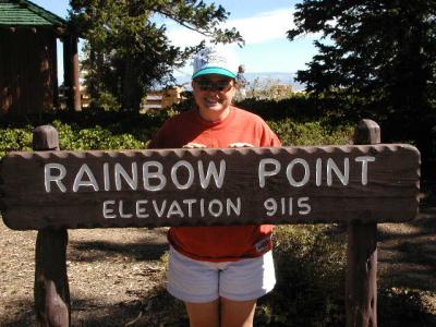 Bryce Canyon National Park Rainbow Point sign  9-15-02..1.JPG