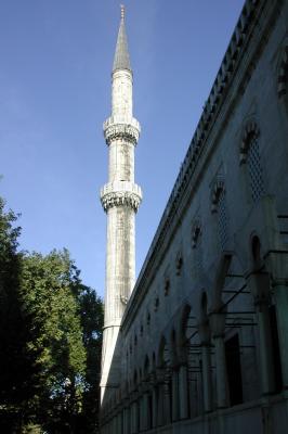 Minaret-Blue Mosque