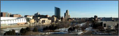 Downtown Grand RapidsPanoramic Scene