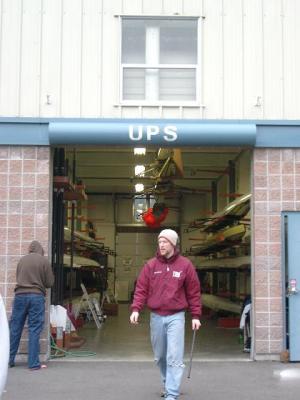 The UPS docking bay!