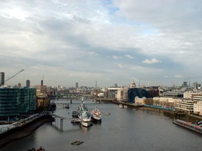 View From the Top Looking East Towards London Bridge