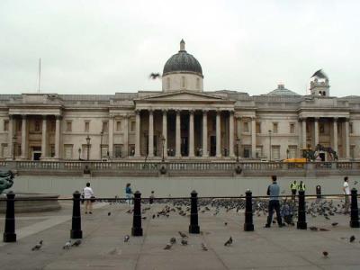 The National Art Gallery in Trafalgar Square