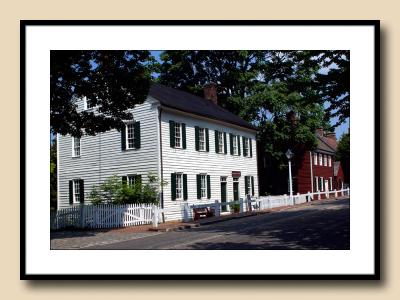 Main Street, typical houses