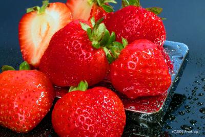 Strawberries on a Platter