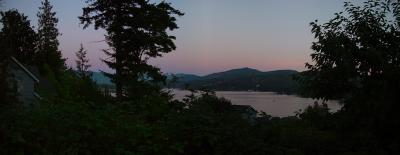 Lake Whatcom After Sunset