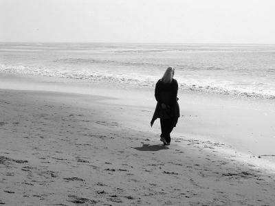 Black and white...