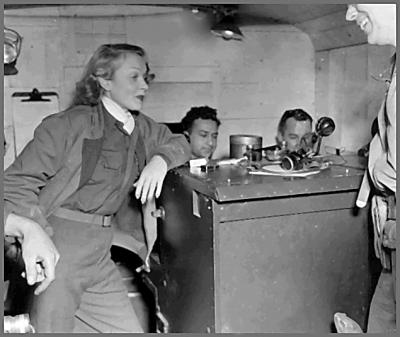 Marlene Dietrich - Visits the 56th Signal Battalion - Eupen, Belgium
