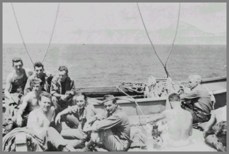 HEADING HOME         SS Argentina At Sea