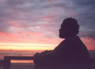 Khanya at the beach