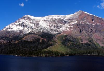Another view of Upper Two Medecine Lake