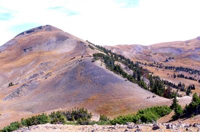 Resting at the top of Electric Pass