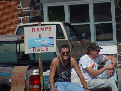 Appalachian Street Vendors   by Rick Webb