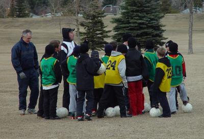 My son's soccer team