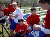 La Plata, Md. April 7 2002.
The first game of the spring season for the Arlington (VA) Scorpions (Scorps) was 50 miles south in La Plata Maryland. With clocks set forward one hour and kickoff at 10:30 the hitherto red-hot Scorps ( division champions two seasons in a row) looked anything but ready for the game against the Blackhawks.