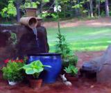 Out the Back Door (Faye White)