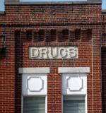 <B>Drug store on Main Street USA</B><BR><FONT=1>by K Miller</FONT>