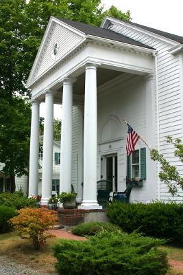 Anne's White Columns Inn, a great bed and breakfast on Mt. Desert Street in Bar Harbor.