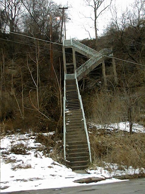 troy hill - city steps