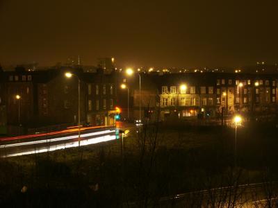 Aberdeen at night