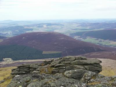 Dufftown and Meikle Conval from Ben Rinnes