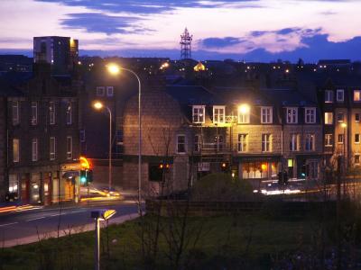 Aberdeen at night