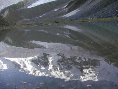 Only the Whole mountain in the Reflection