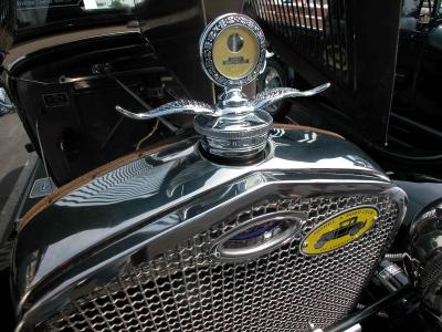 Ford Model A with Motometer (thermometer)