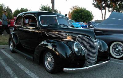 1938 Ford - Fuddruckers, Lakewood, CA weekly Sat. night meet