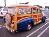 Ford woodie  - donut derelicts Sat. morn. meet, Huntington Beach, CA