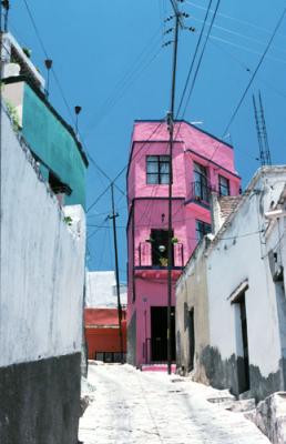 Pink Building - Guanajuato